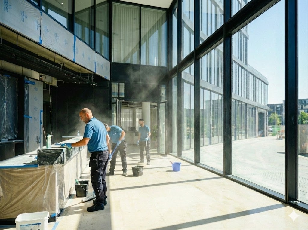 Bouwschoonmaak & bouwoplevering